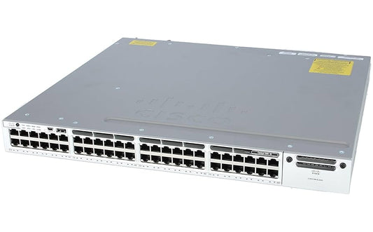 Cisco WS-C3850-48P 48-Port PoE+ Gigabit Switch w/ C3850-NM-BLANK, 1100W PSU 🍁