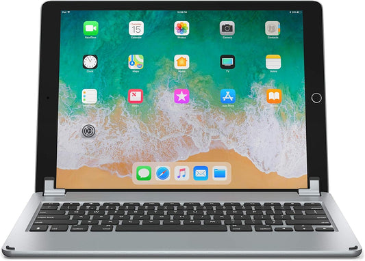 Brydge 12.9 Keyboard for iPad Pro 12.9 inch, Aluminum Bluetooth Keyboard with Backlit Keys (Space Gray)